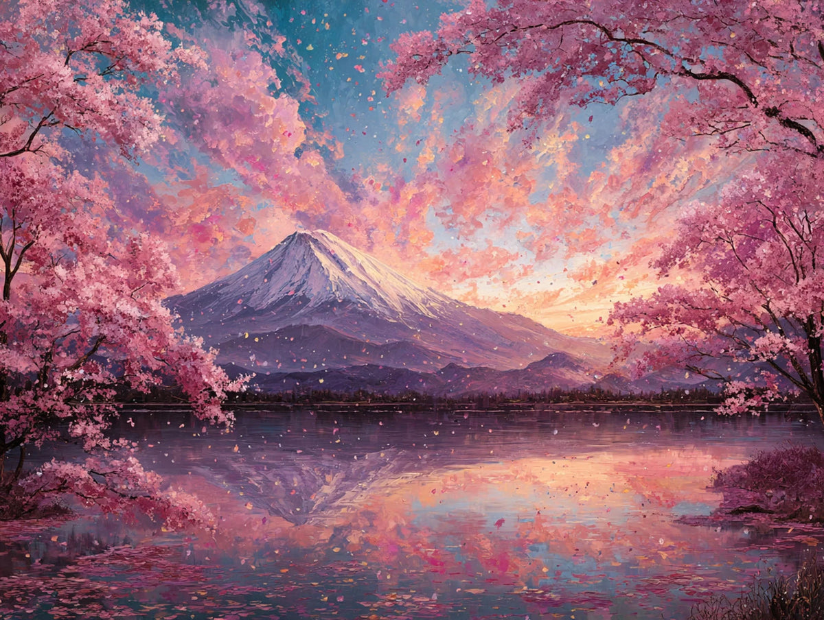 Mount Fuji Cherry Blossoms