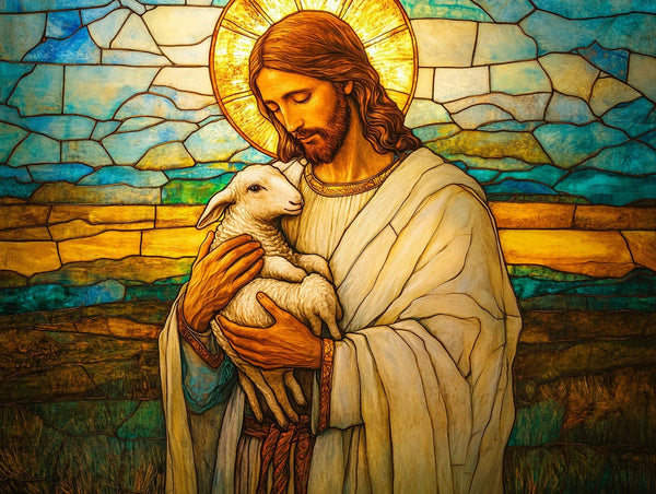 The Good Shepherd - Stained Glass