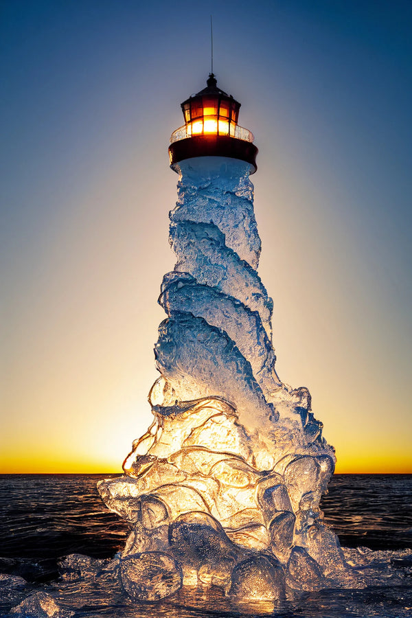 Frozen Lighthouse