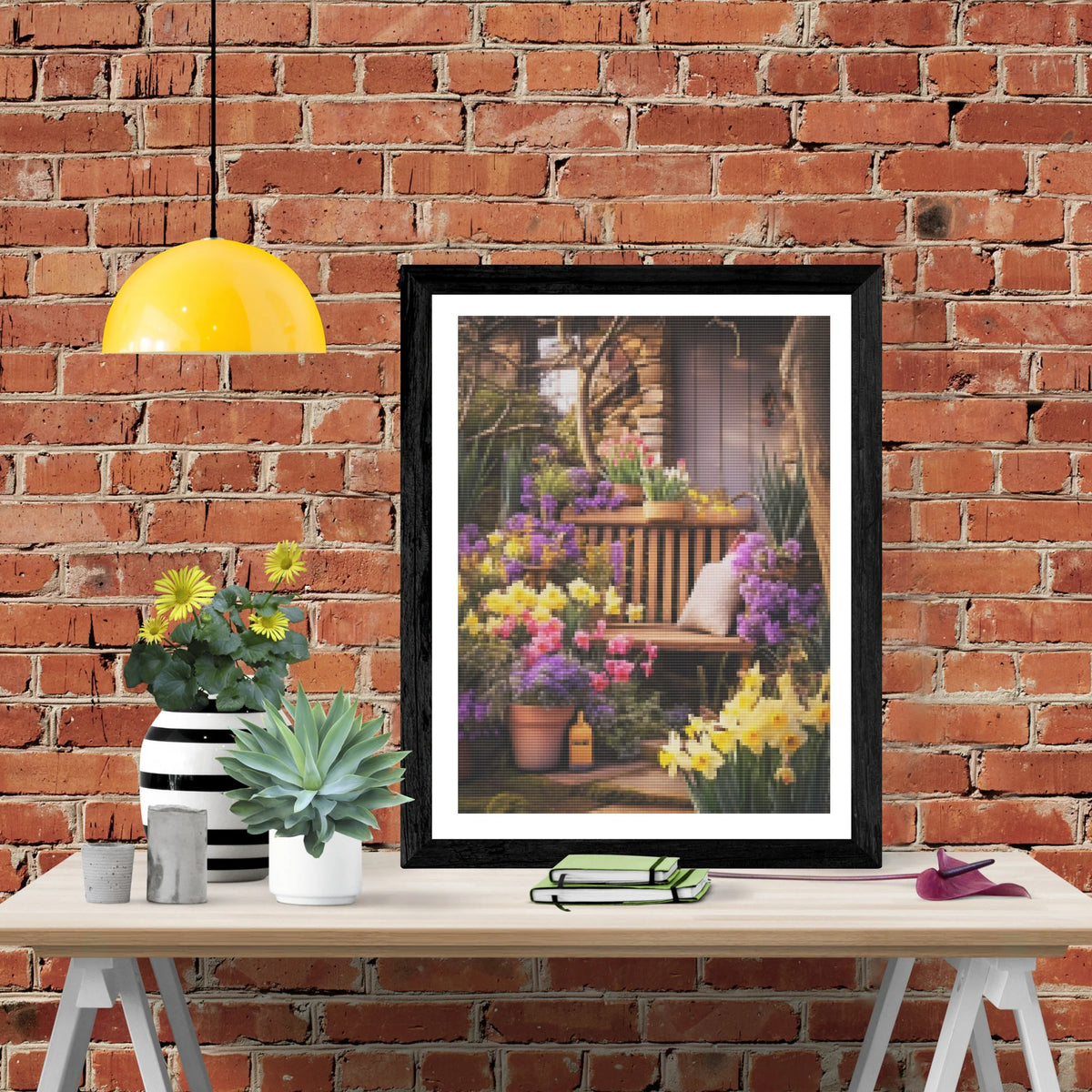 Spring Cottage Garden