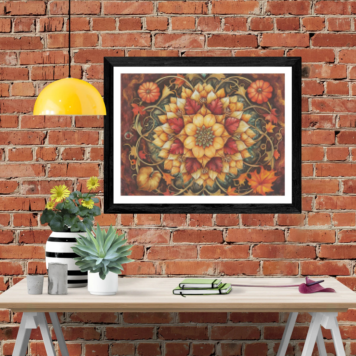 Golden Harvest Mandala