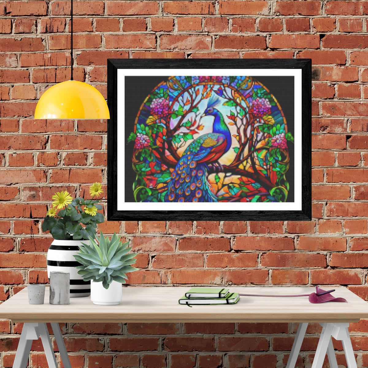 Radiant Peacock Majesty