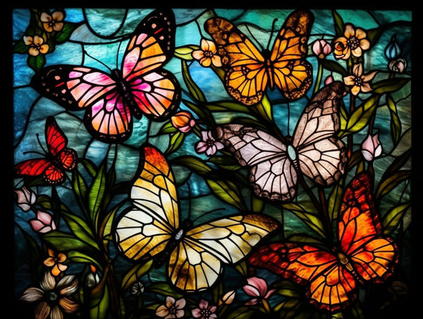 Butterfly Mosaic Garden