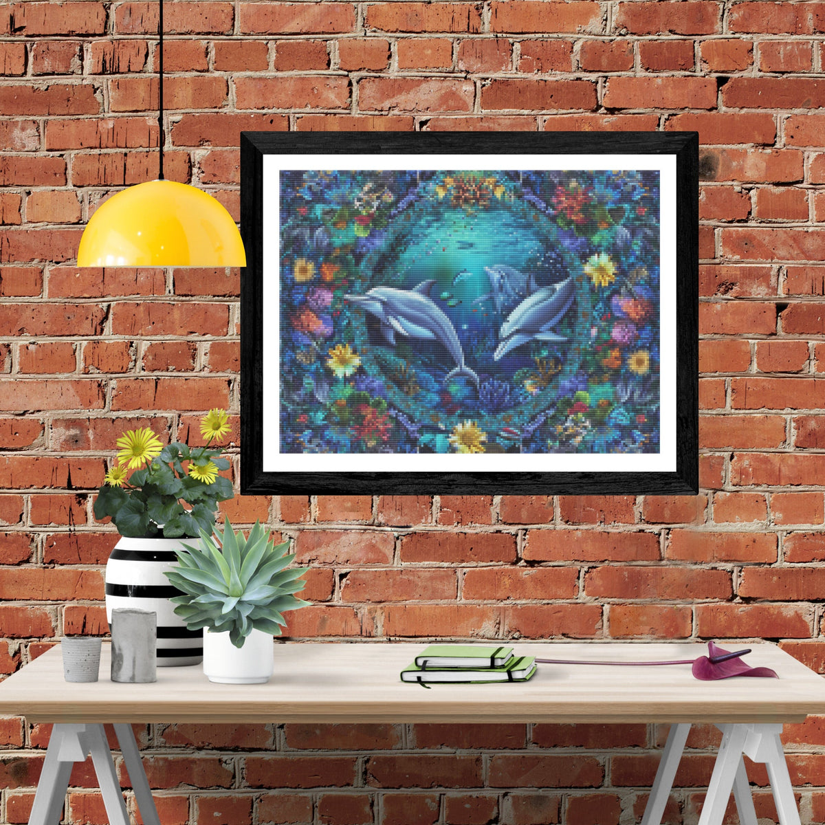 Ocean Depths Mandala