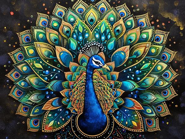 Peacock Mandala