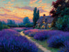 Lavender Cottage at Dusk