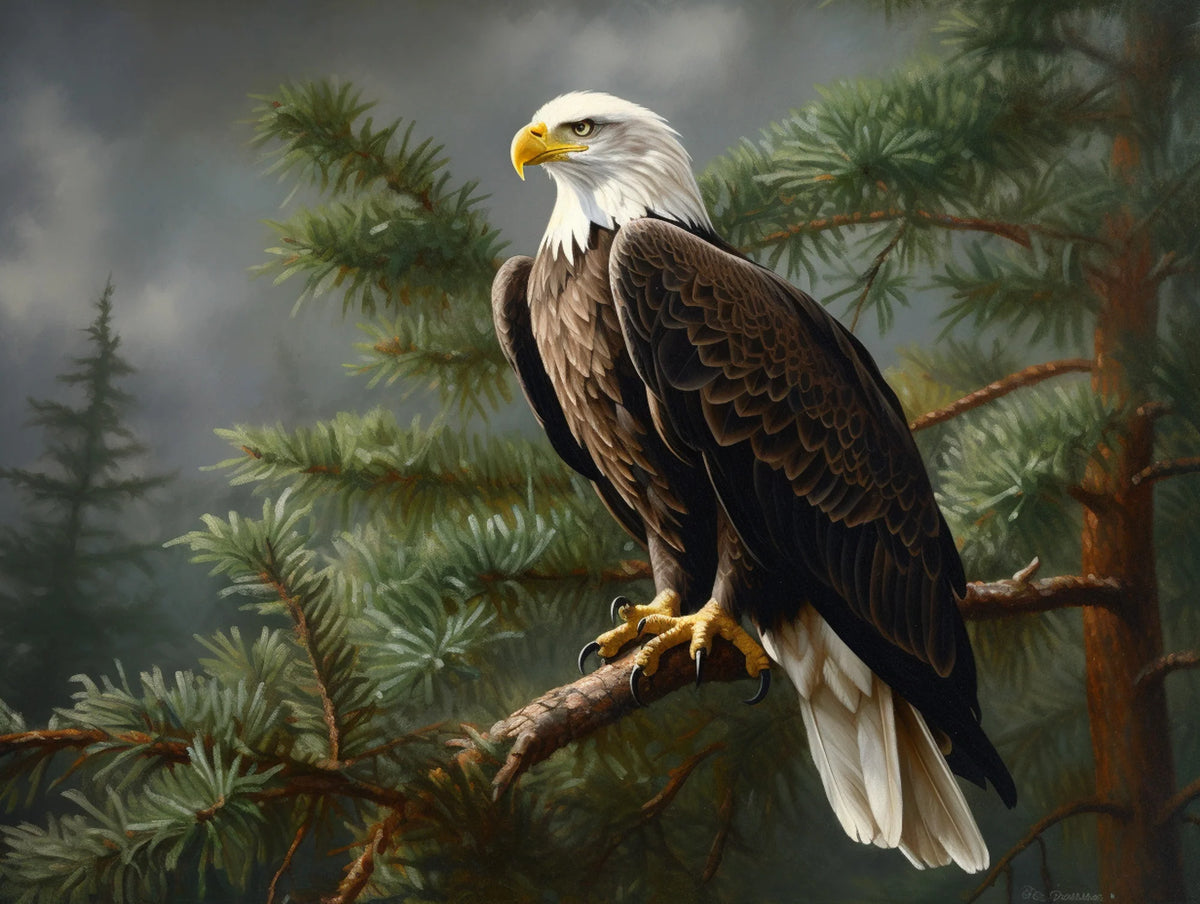 Majestic Bald Eagle