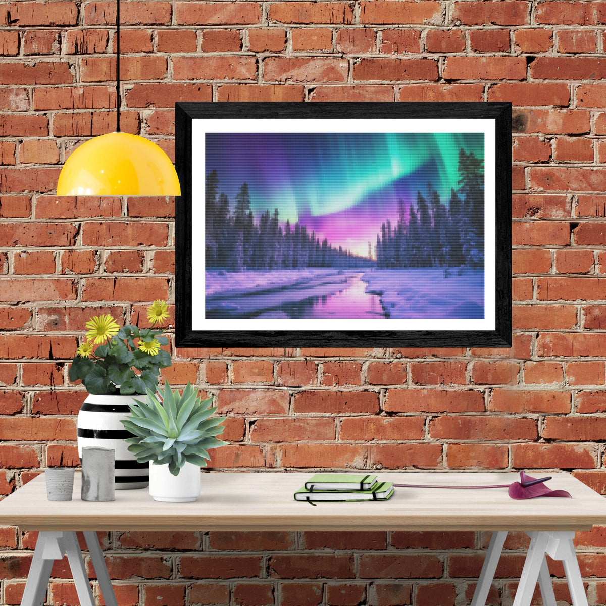 Northern Lights Winter