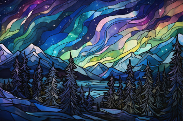 Northern Lights Mosaic