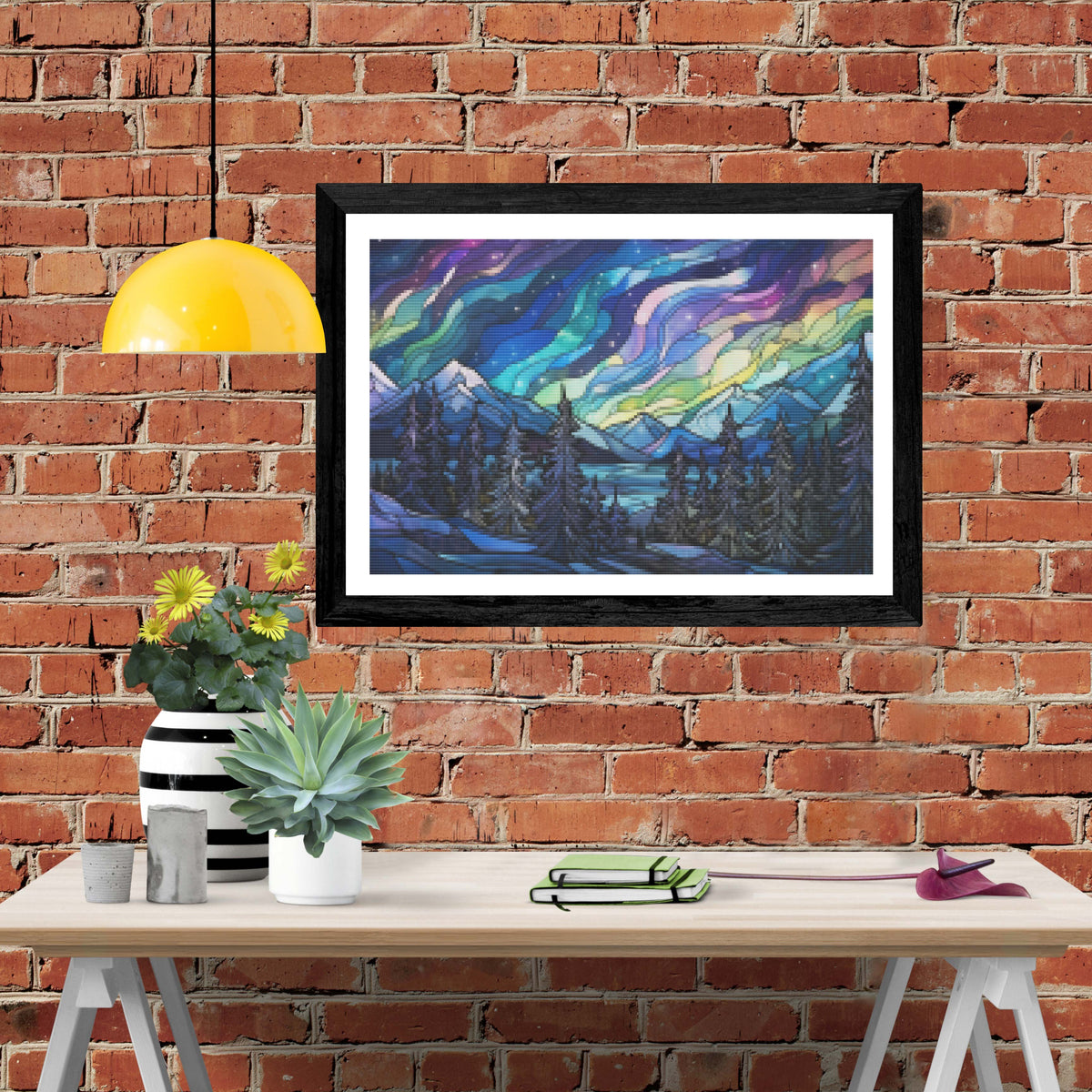 Northern Lights Mosaic