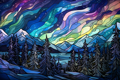 Northern Lights Mosaic