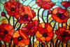 Poppy Field Glass