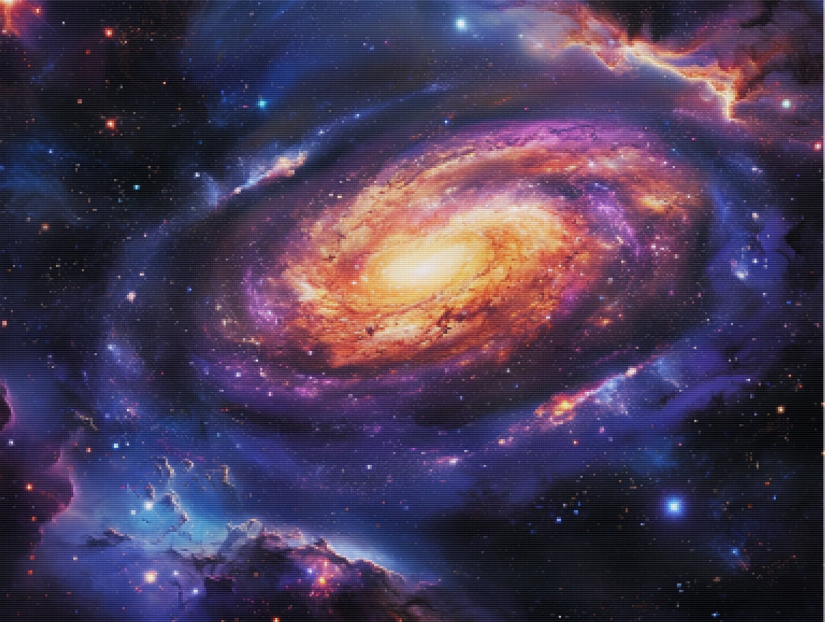 Galaxy Spiral Mandala