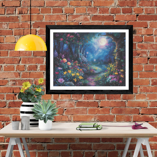 Luminous Garden Night