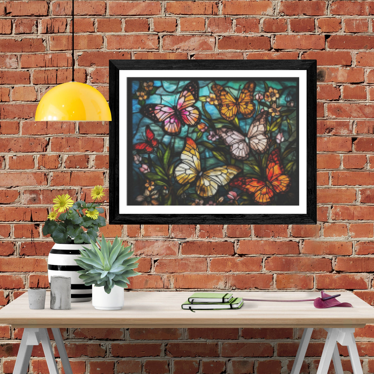 Butterfly Mosaic Garden