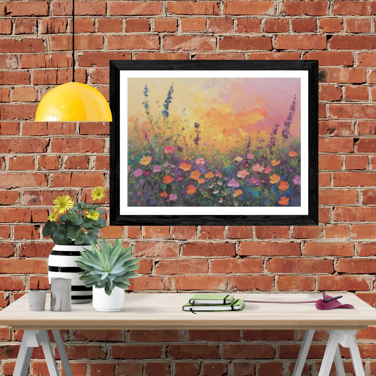 Wildflower Sunset Meadow