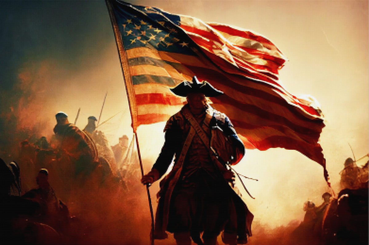 Patriotic Eagle Glory