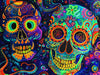 Neon Skull Celebration