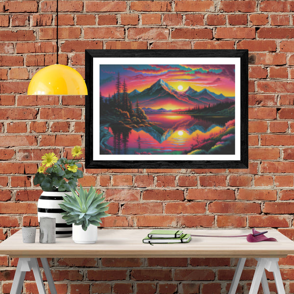 Mountain Sunset Symphony