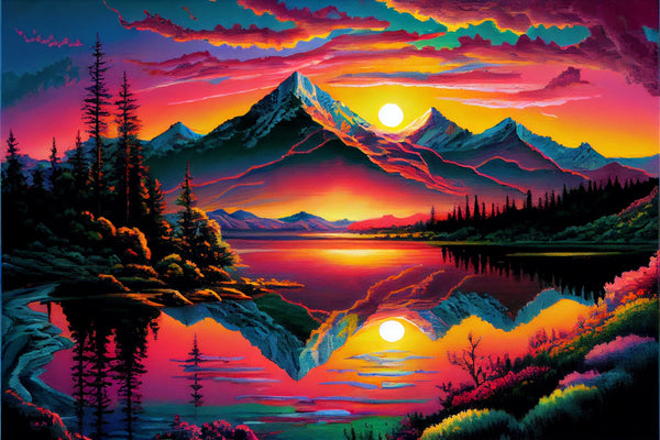 Mountain Sunset Symphony