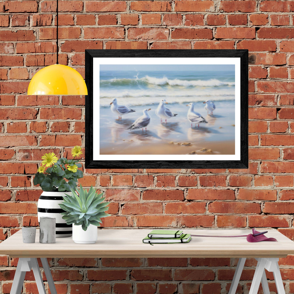 Coastal Seagull Morning