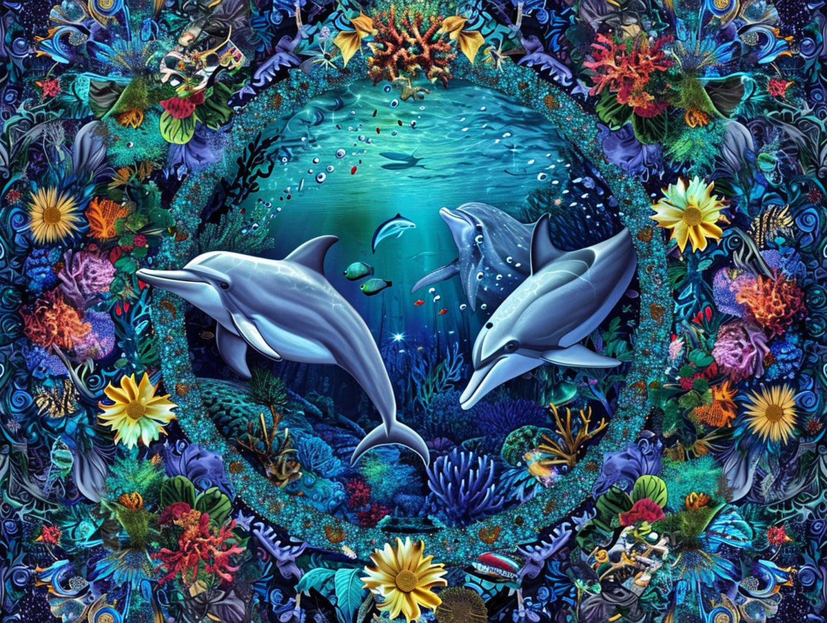 Ocean Depths Mandala