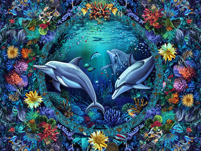 Ocean Depths Mandala