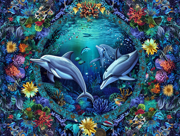 Ocean Depths Mandala