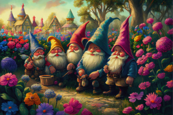 Whimsical Garden Gnomes