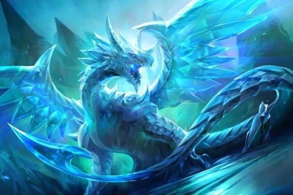 Frost Dragon Fantasy